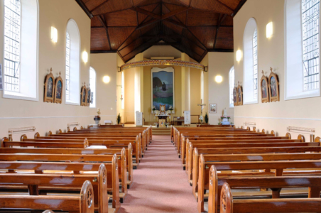 Ballybricken Church Waterford aisle